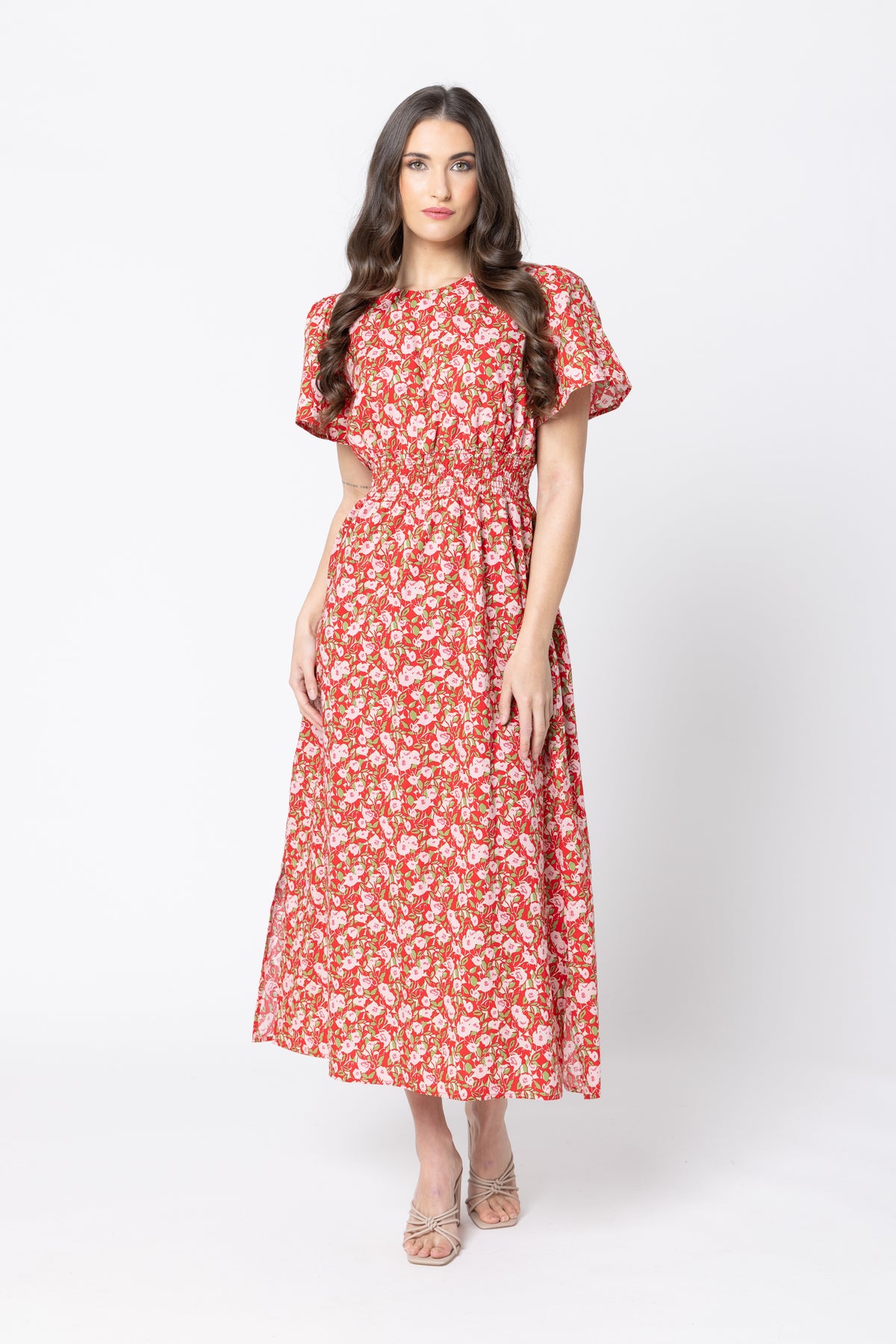 Social Dress Scarlett Bouquet