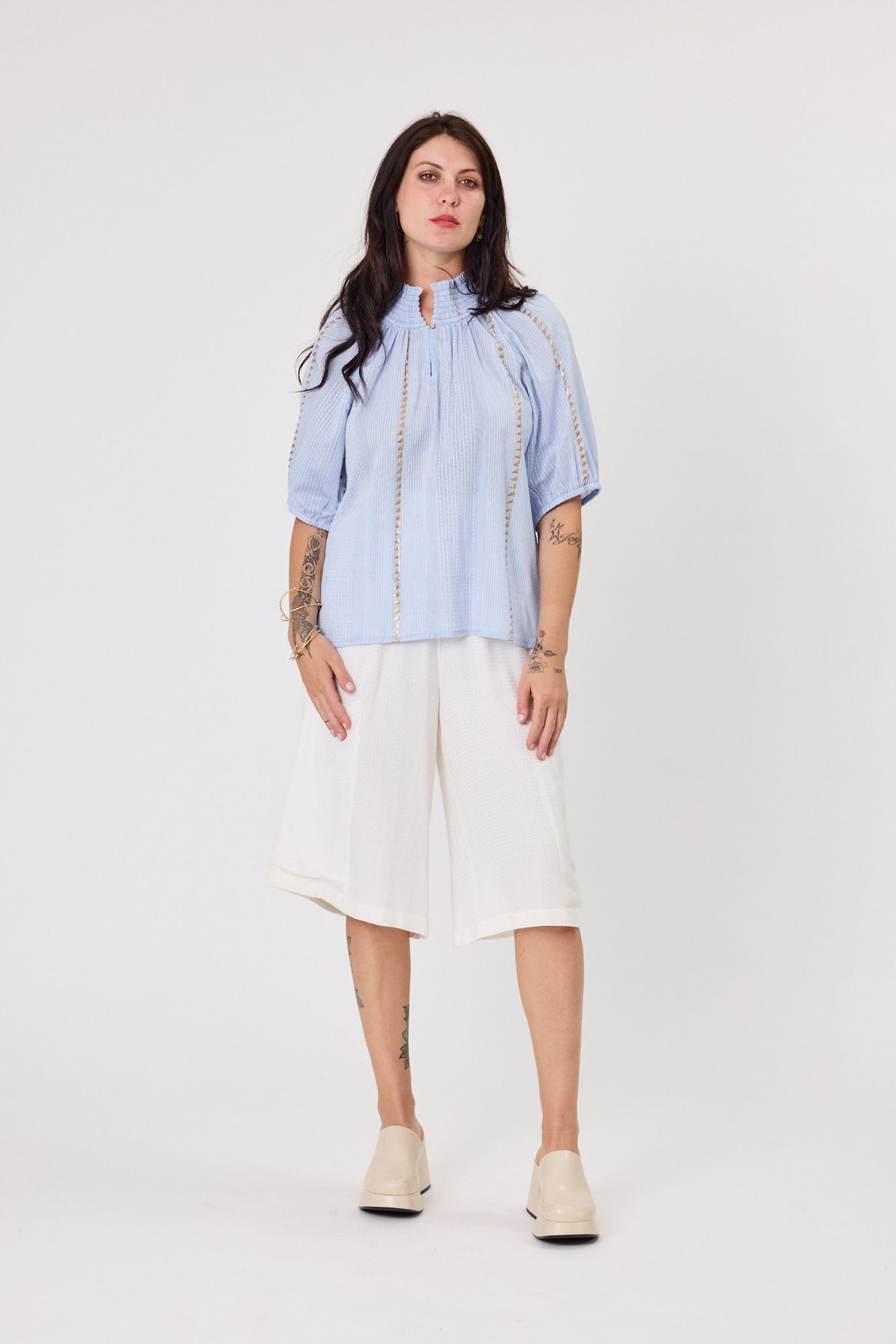 Dylan Blouse Sun Woven Sky