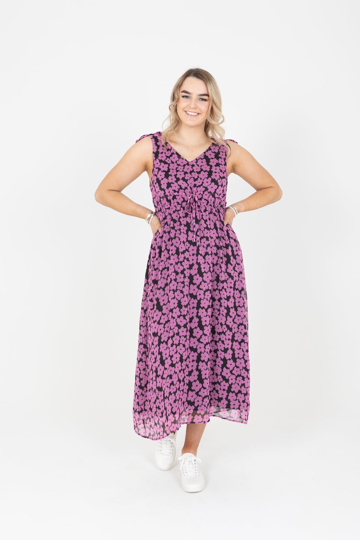 Sierra Maxi Dress Rose Shadow - EXCLUSIVE TO MINT