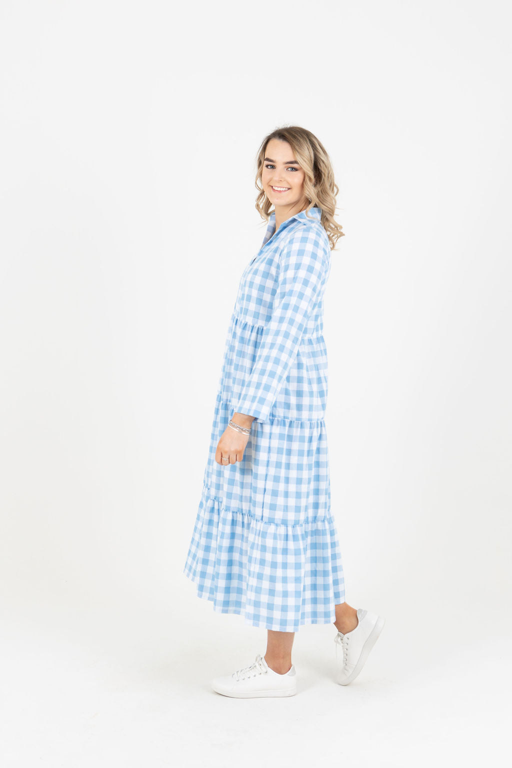 Jac Dress Blue Check