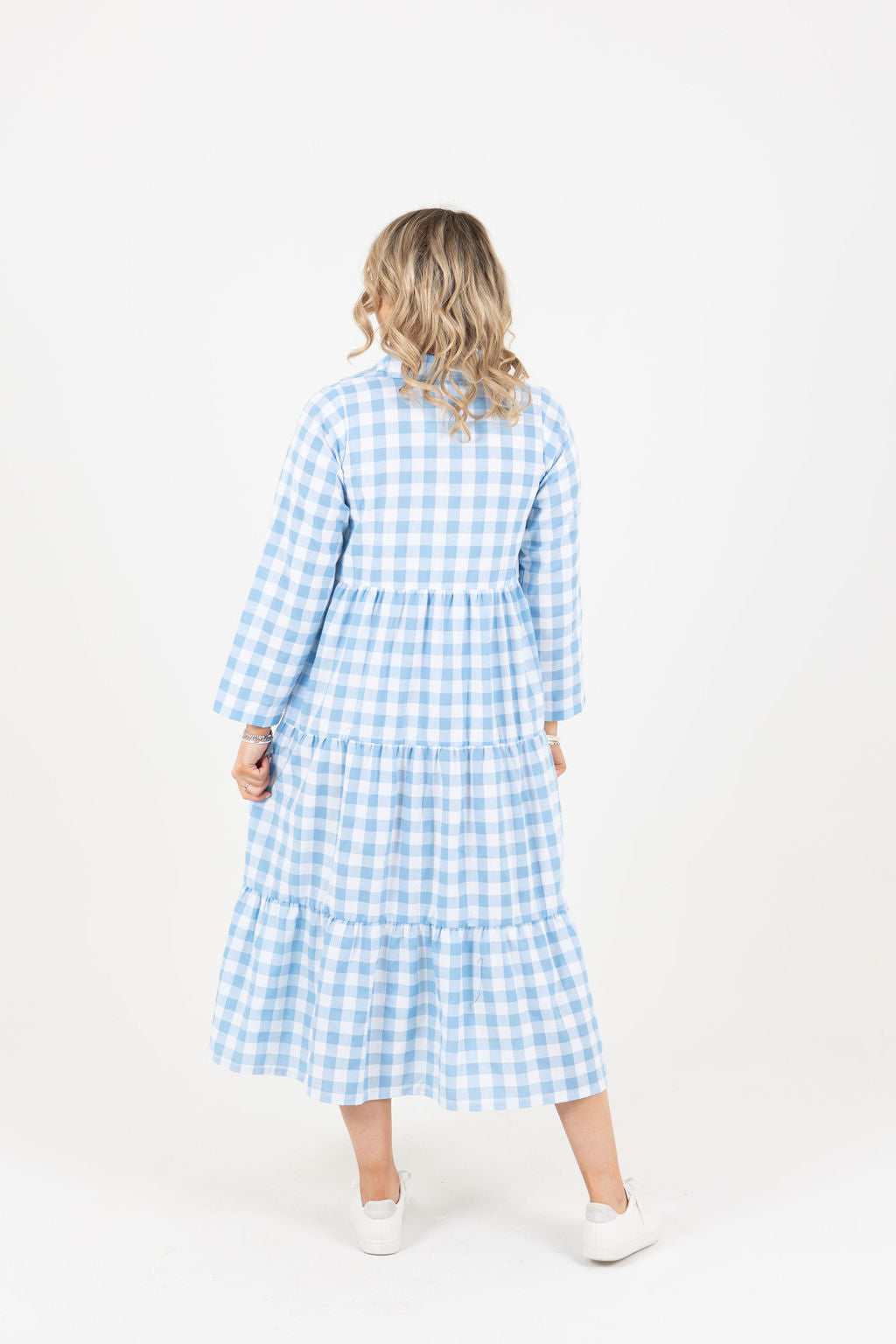 Jac Dress Blue Check