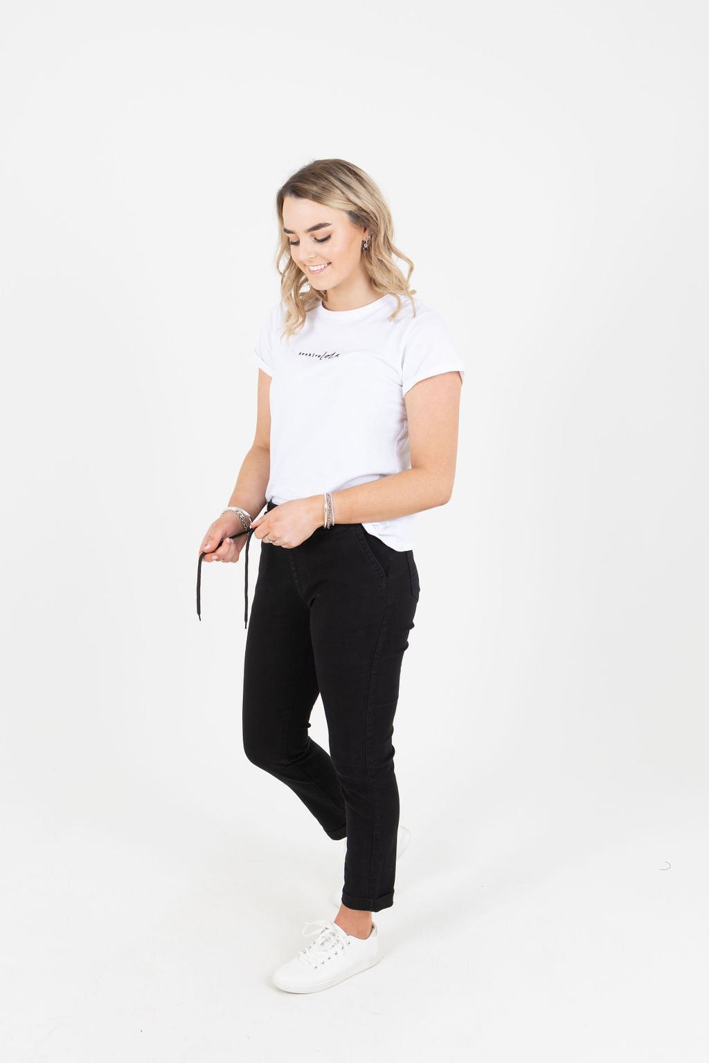 Chelsea Black Stretch Pant