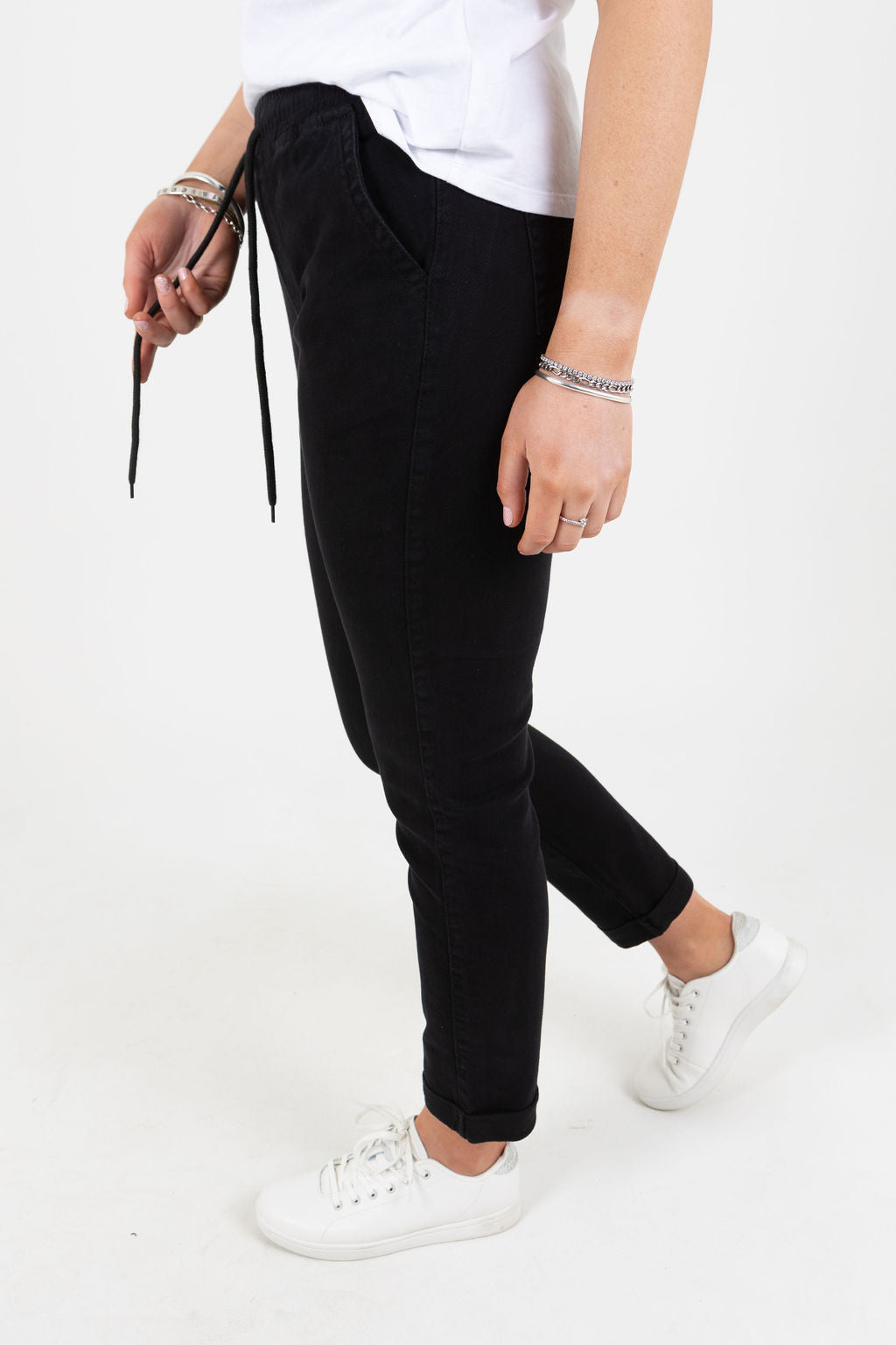 Chelsea Black Stretch Pant