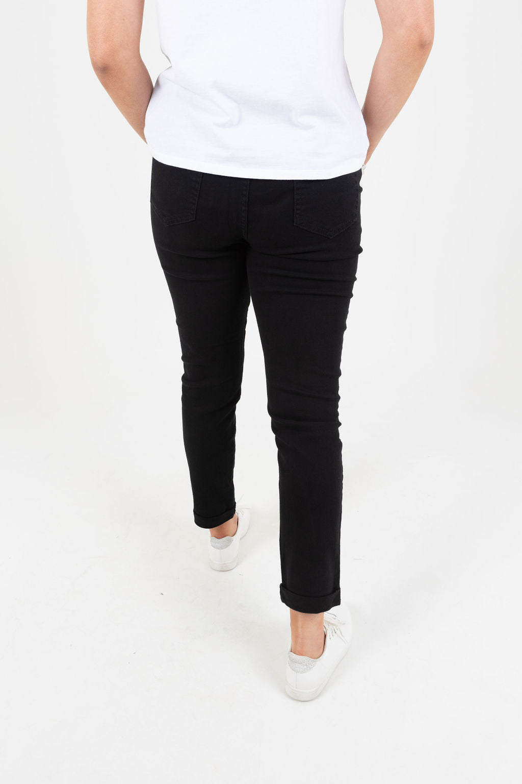 Chelsea Black Stretch Pant