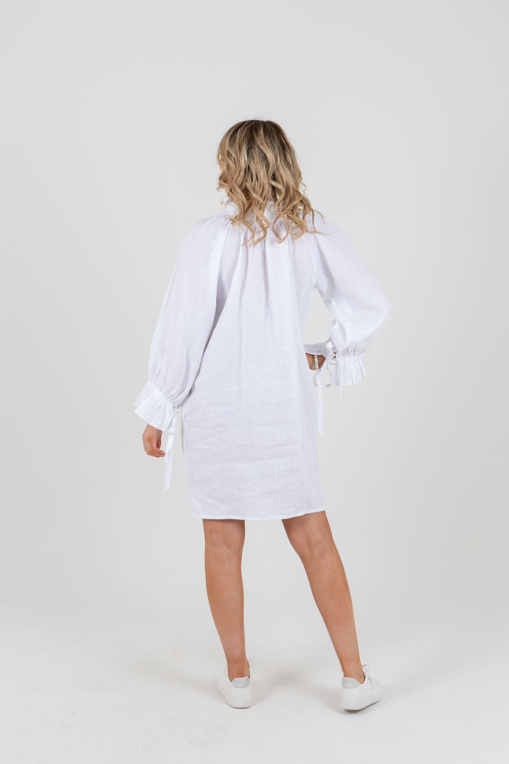 Uma Dress White