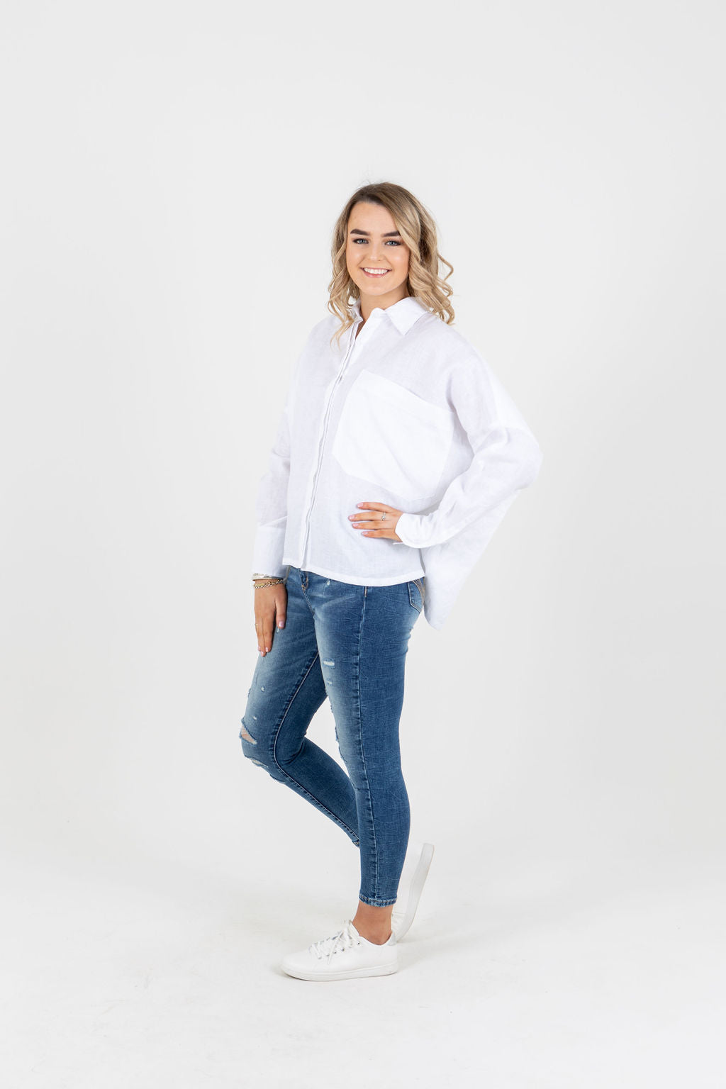 Cate Shirt White