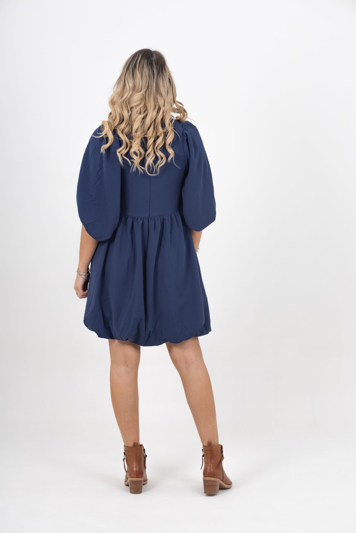 Molly Dress Indigo Blue