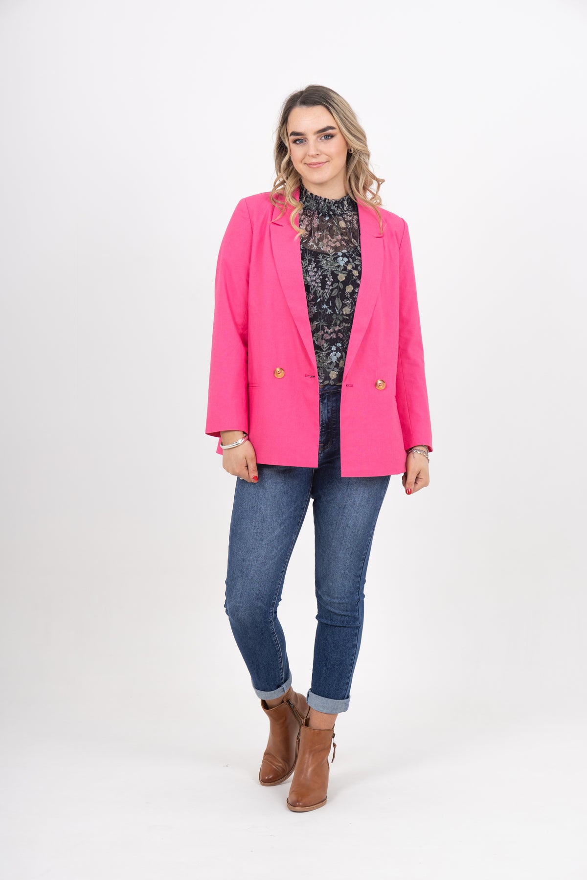 Dylan Blazer Hot Pink - EXCLUSIVE TO MINT