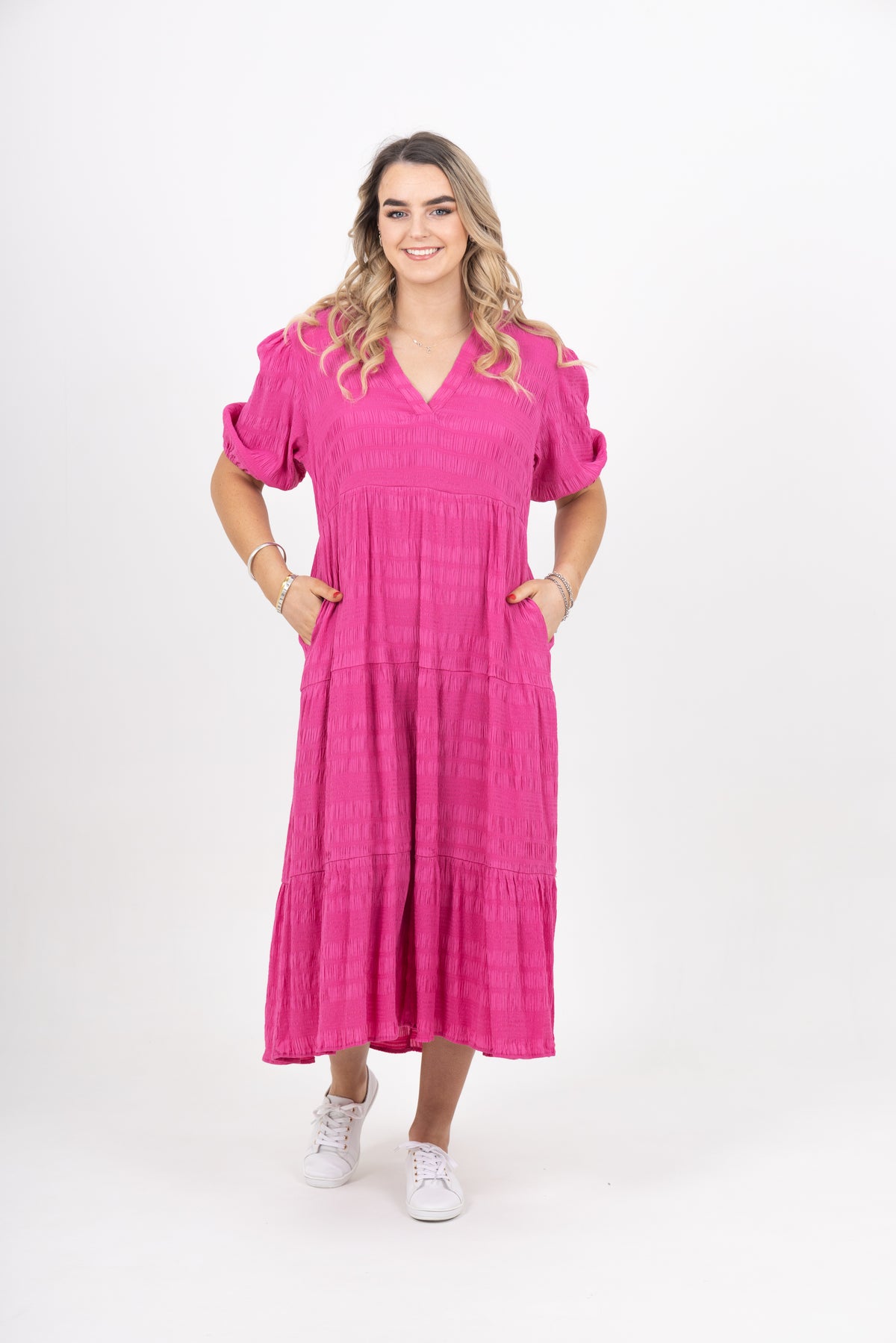 Simple Maxi Dress Pink - EXCLUSIVE TO MINT