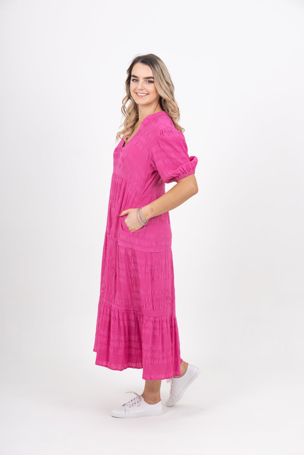 Simple Maxi Dress Pink - EXCLUSIVE TO MINT