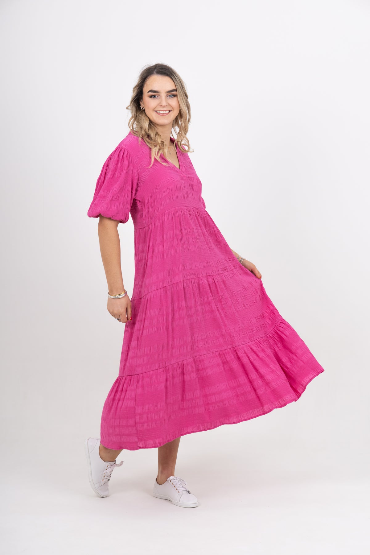 Simple Maxi Dress Pink - EXCLUSIVE TO MINT