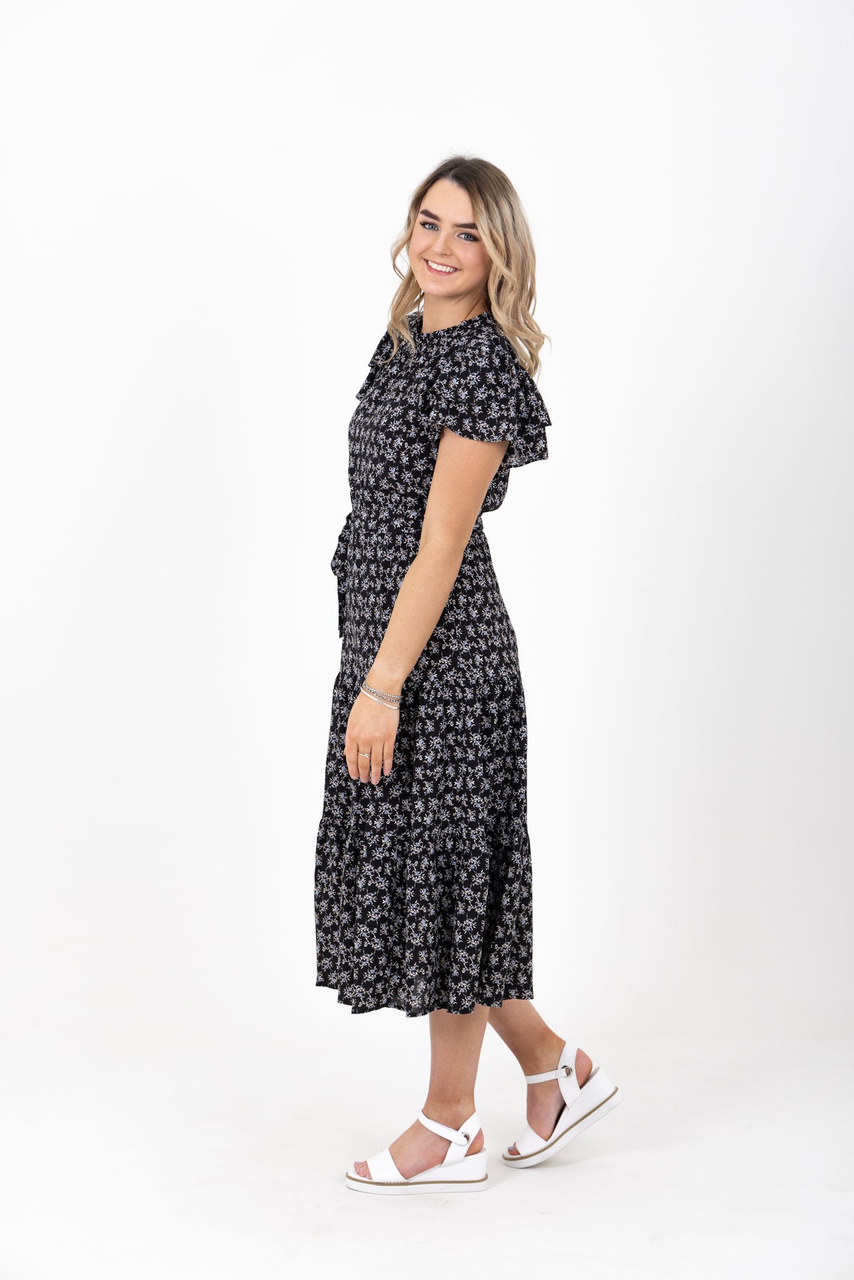 Cruise Maxi Dress Cornflower Sprig