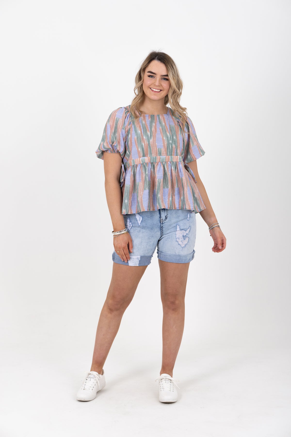 Ottie Top Lineal Stripe