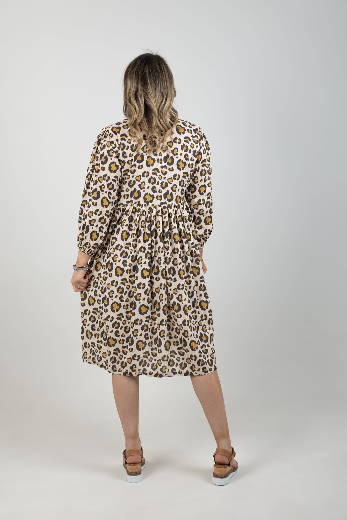 Ivy Pouf SI Dress Leopard