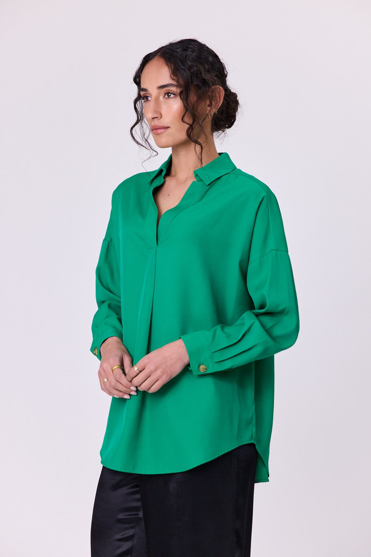 Jewel Blouse Emerald - PREORDER