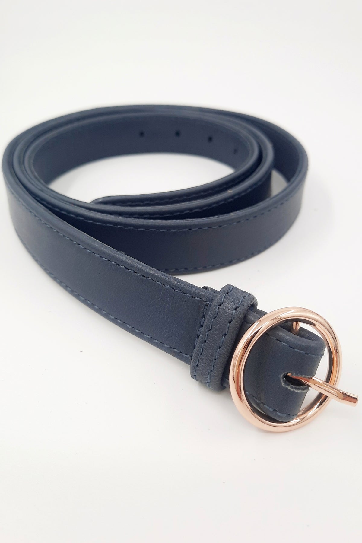 Pippa Leather Belt Black