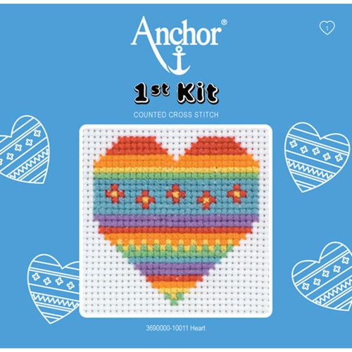 1st Cross Stitch Heart