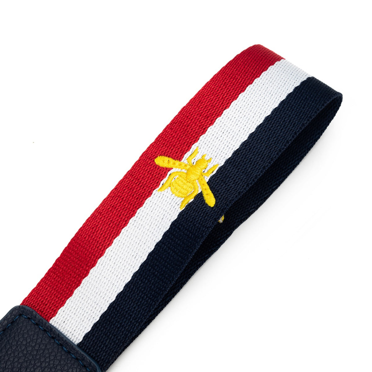 Bee Strap Long Red & Navy