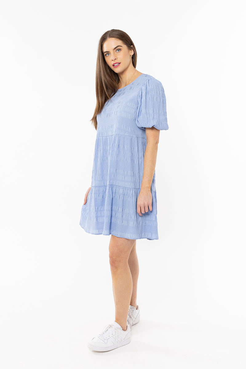 Cornflower Carefree Mini Dress