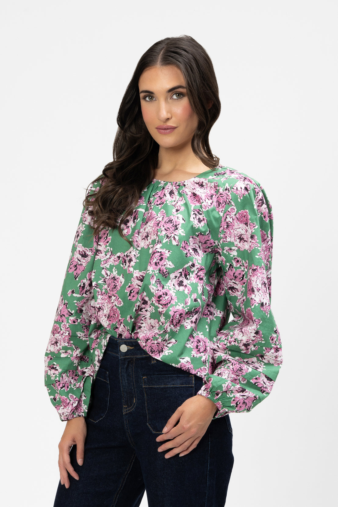 Milly Top Cotton Bloom