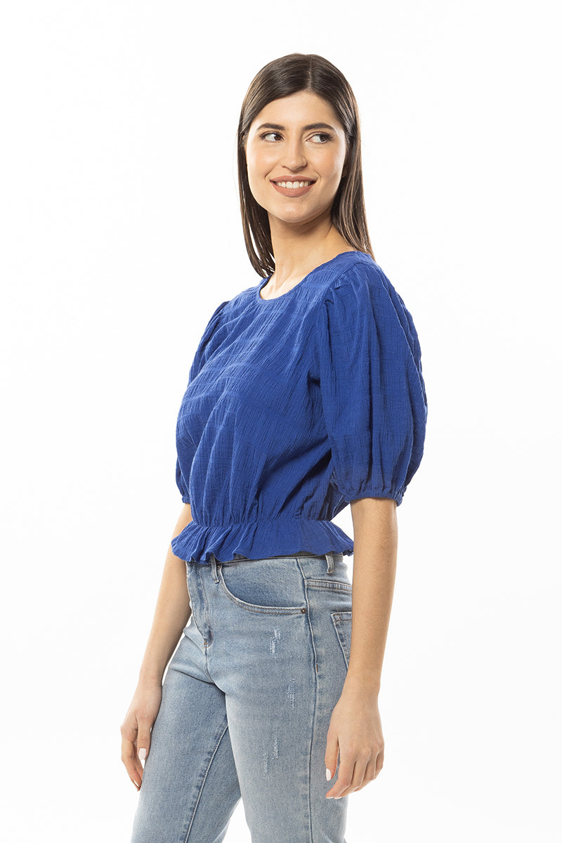 Inquistive Top Fjord Blue