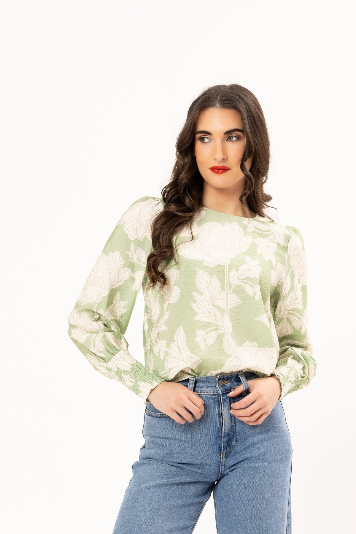 Charlie Top Poetic Leaf - PREORDER DELIVERY EARLY MARCH