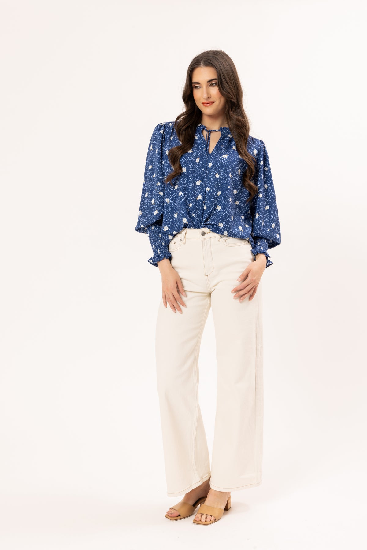 Bryon Blouse Scattered Bloom - PREORDER
