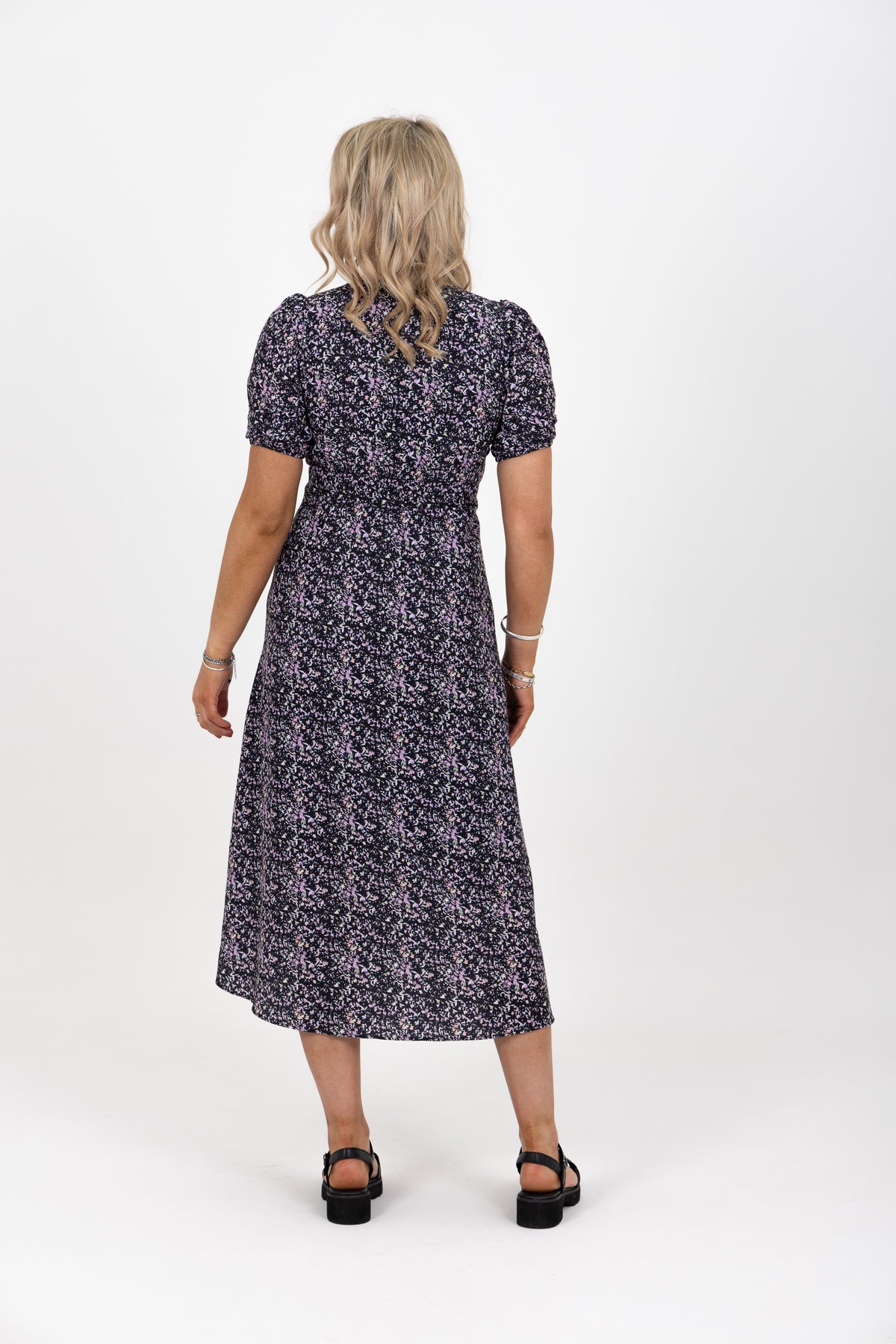 Cheerful Maxi Dress Lavender Pop