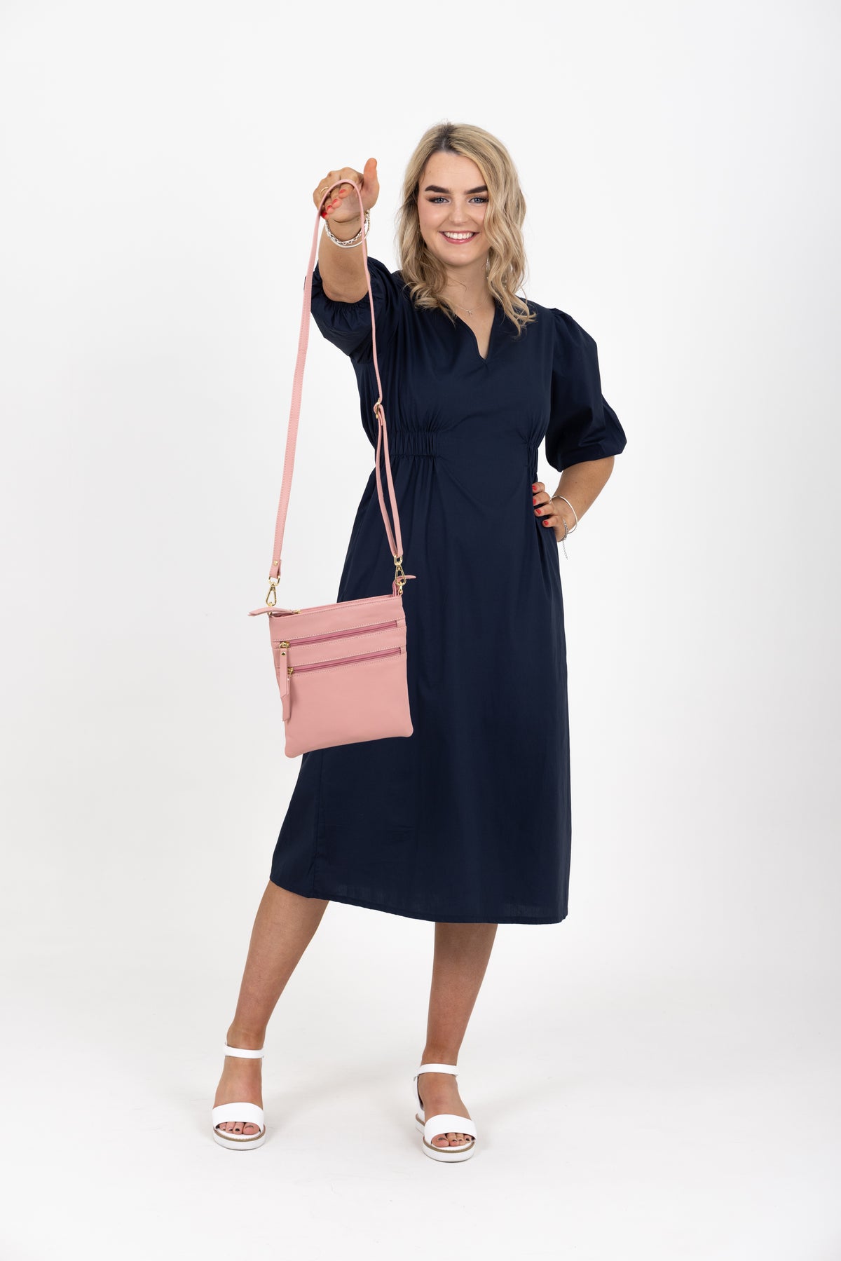 City Of Galway Dress Navy