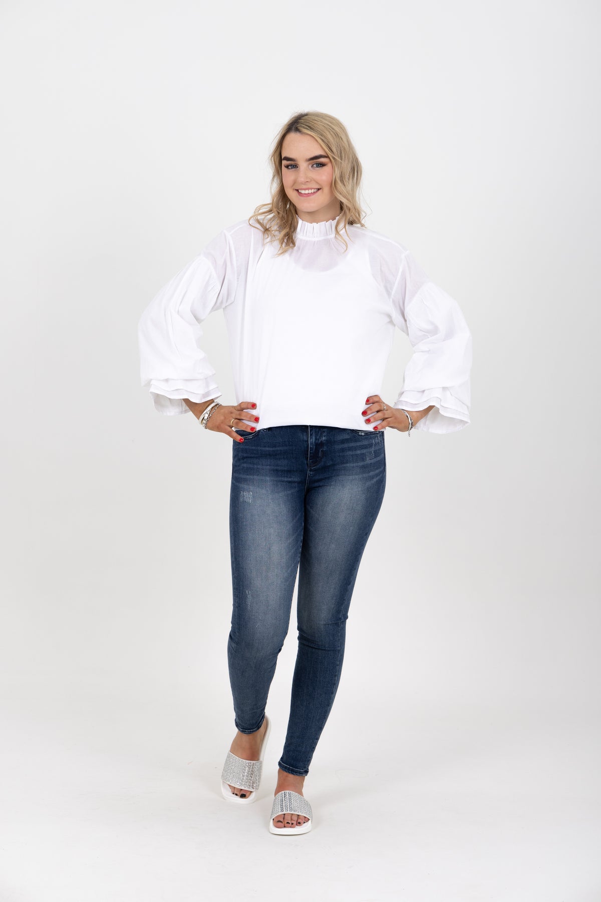 Sophia Top White