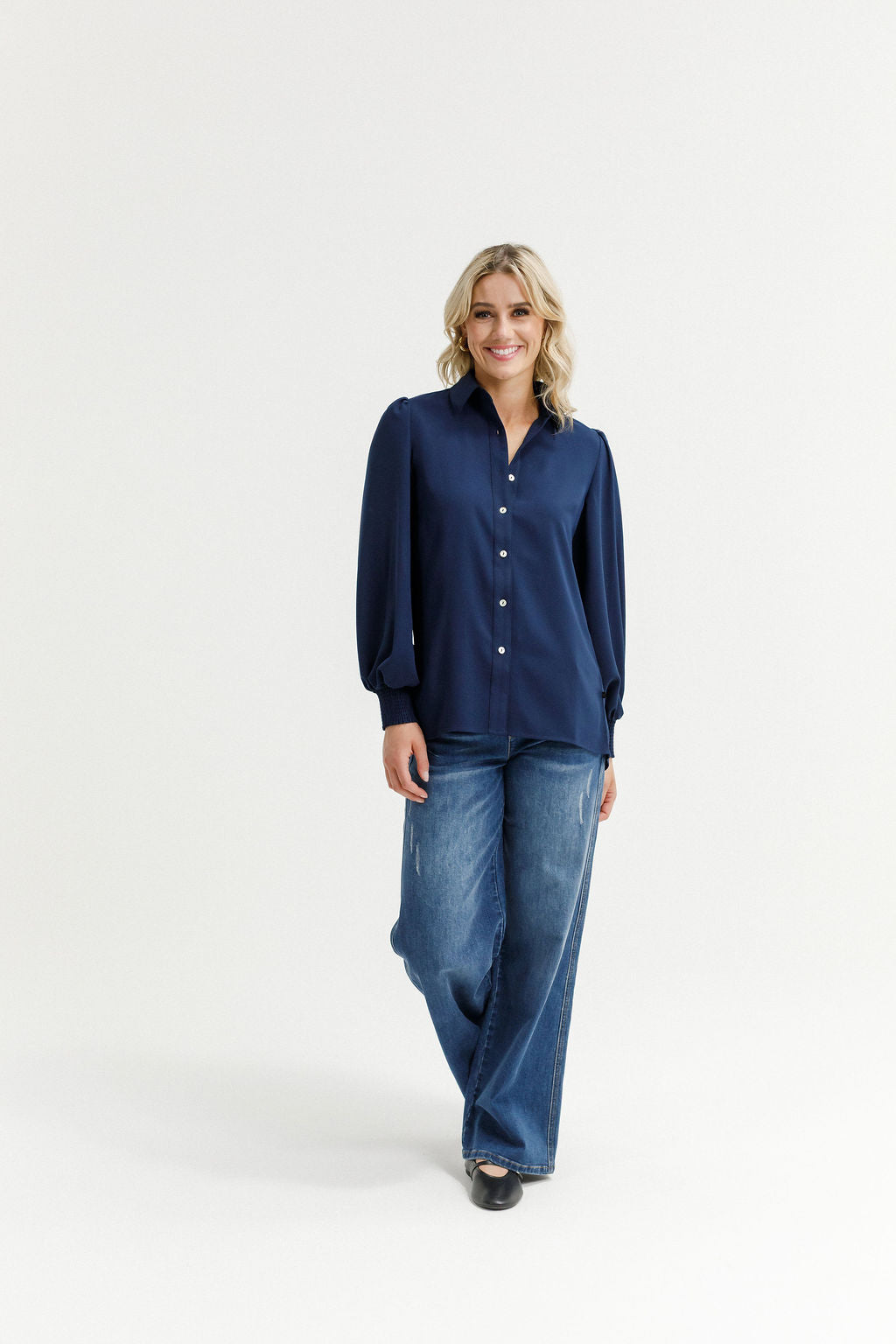 Sloane Shirt Navy
