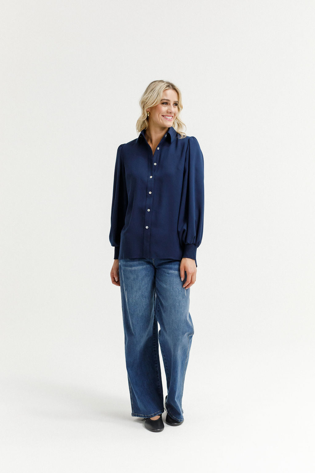 Sloane Shirt Navy
