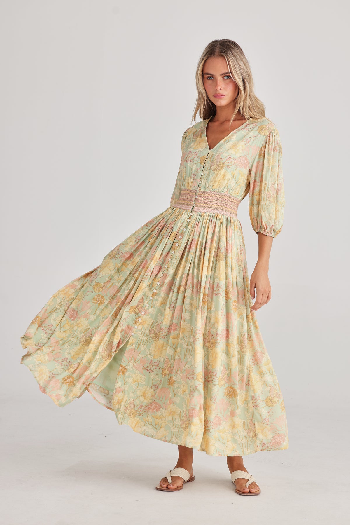 Halo Dress in Butterfly Dream Halo Dress in Butterfly Dream
