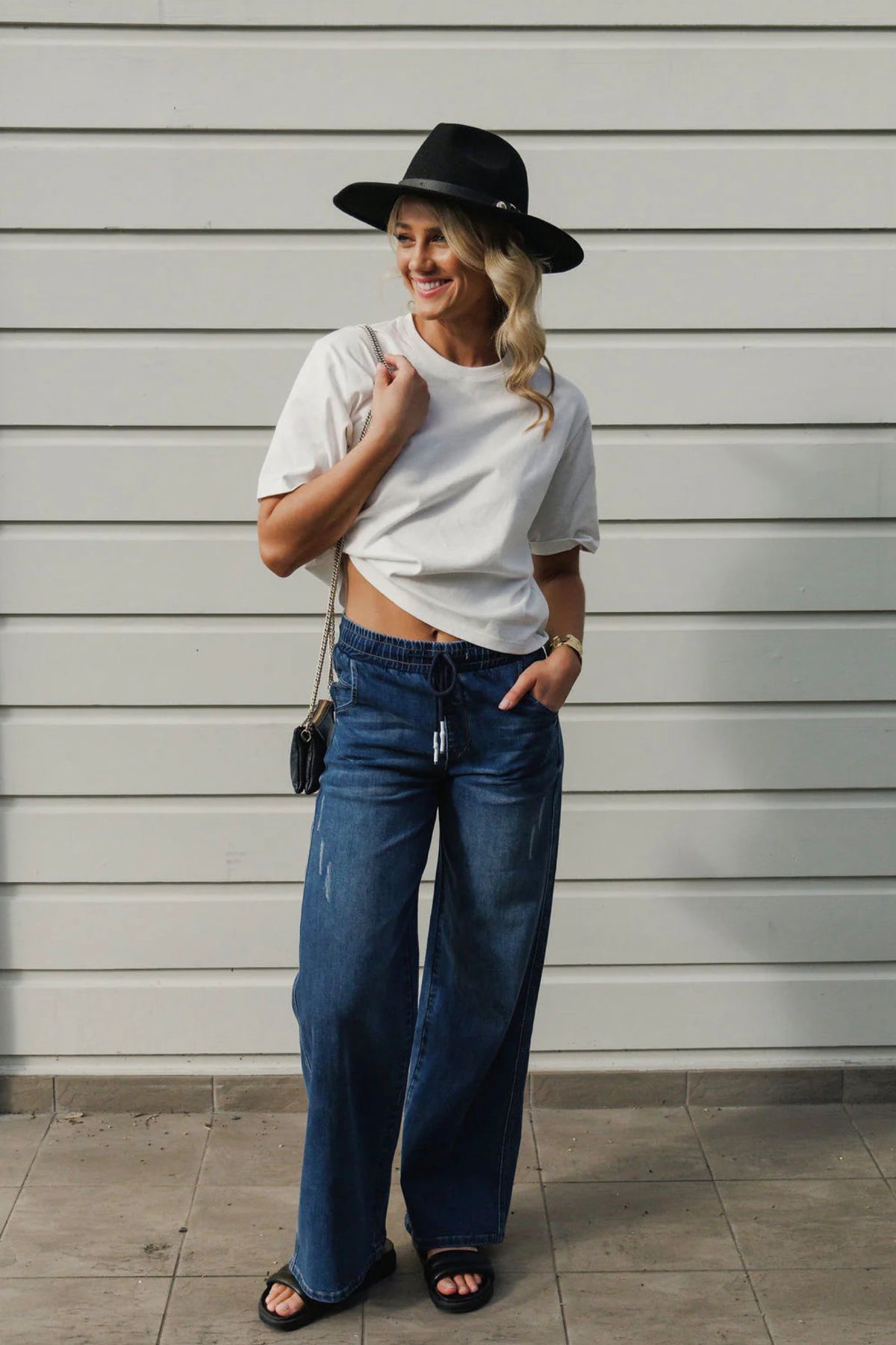 Palazzo Jeans Blue Wash - PREORDER DELIVERY END MARCH