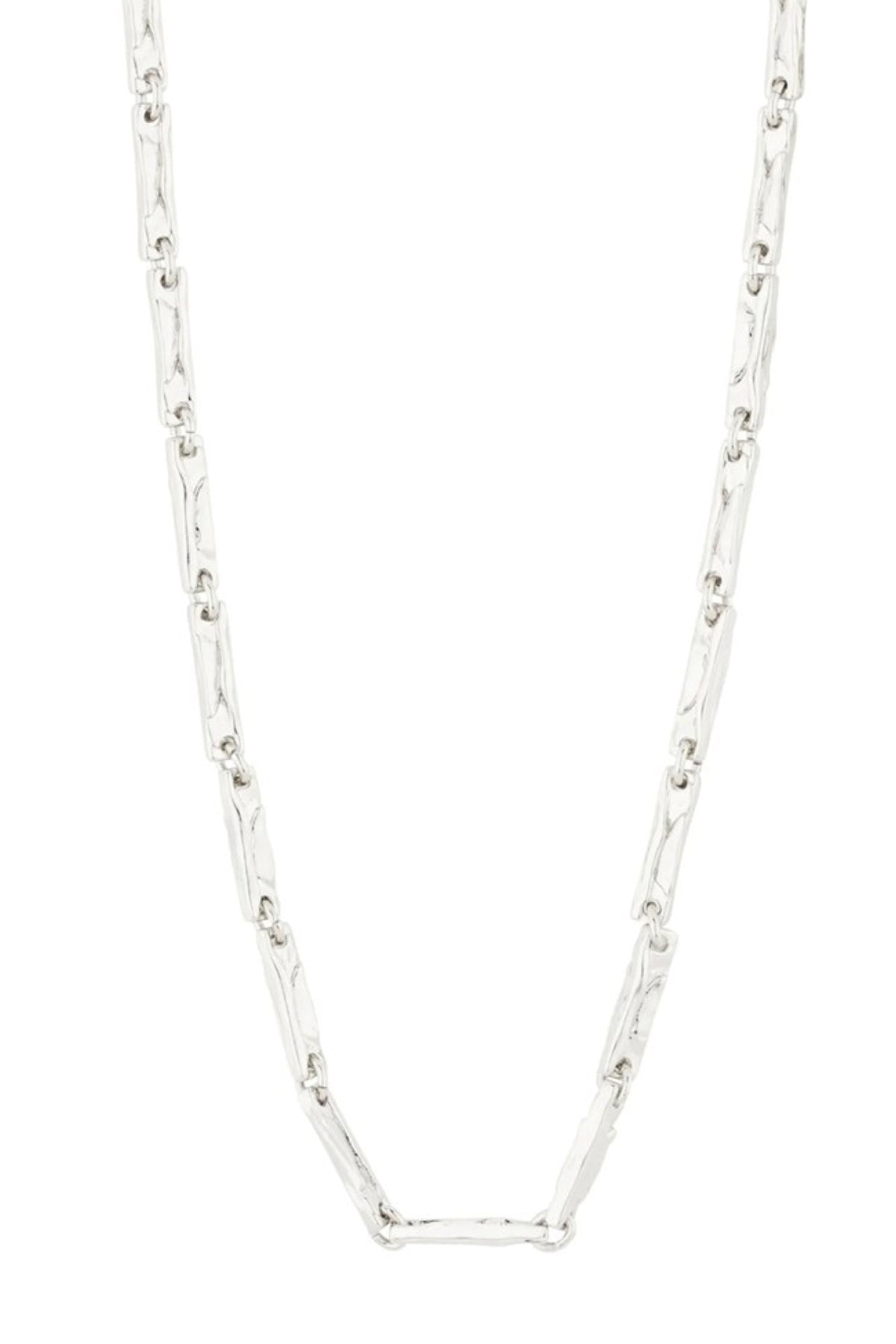 Star Recycled Necklace Silver Plated