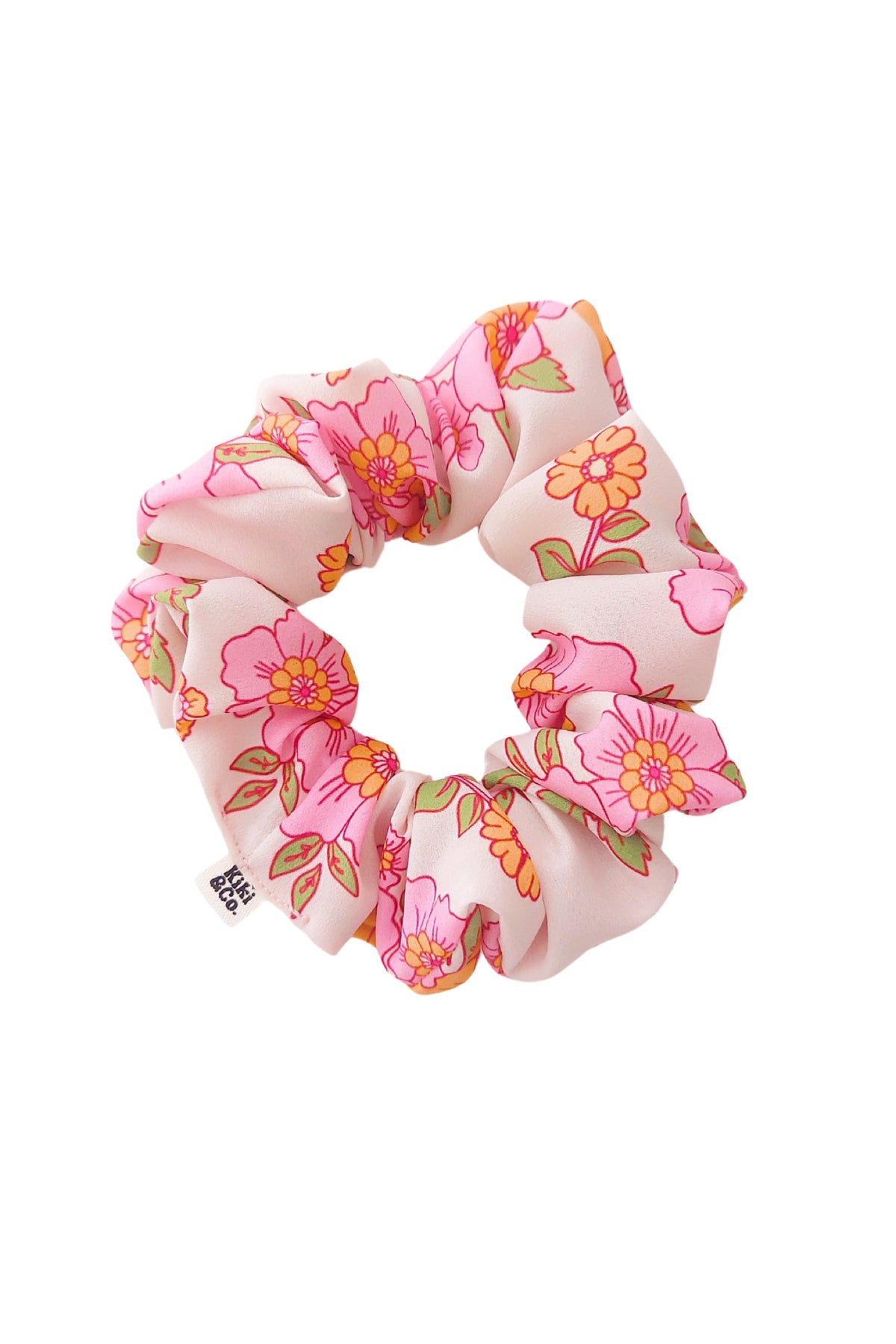 Scrunchie Evelyn Floral Crepe