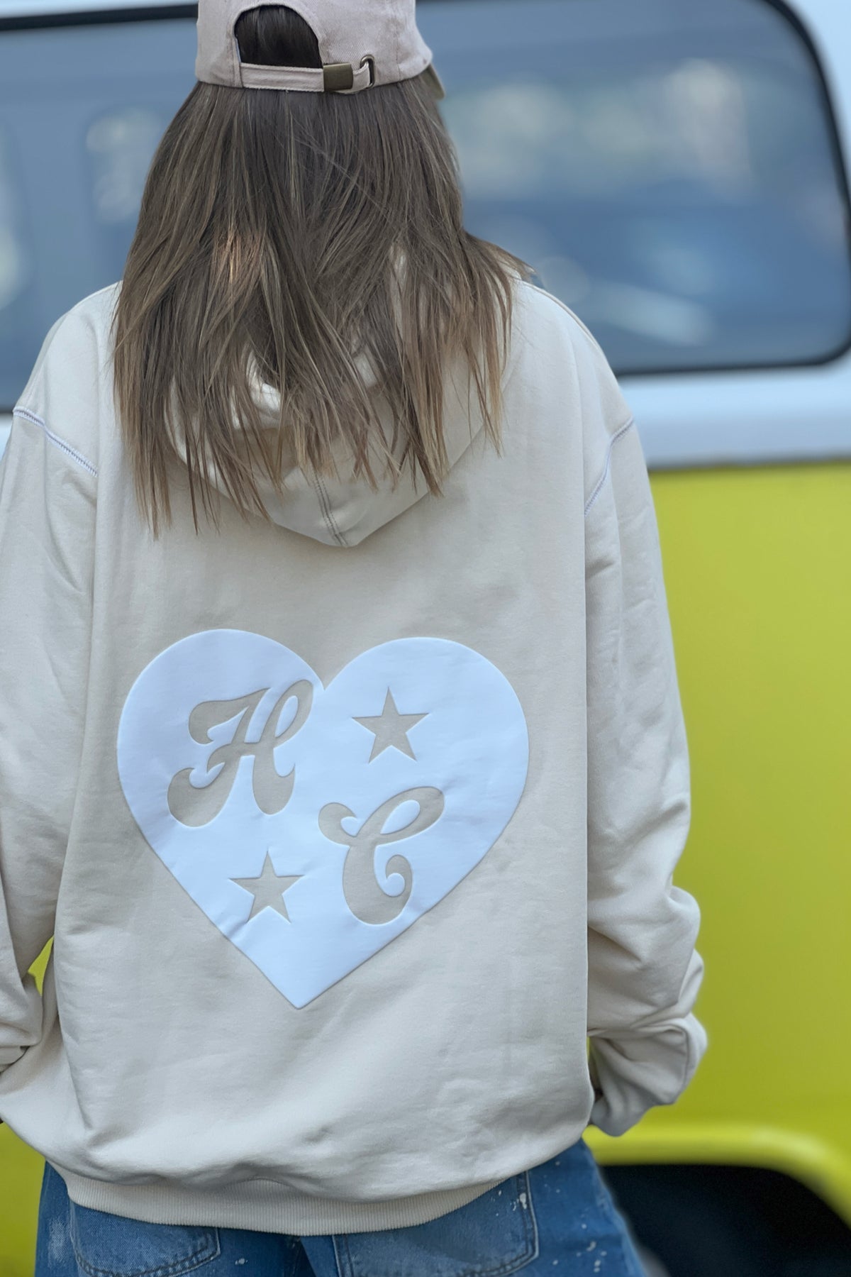 My Boyfriends Oversized Hoodie Natural