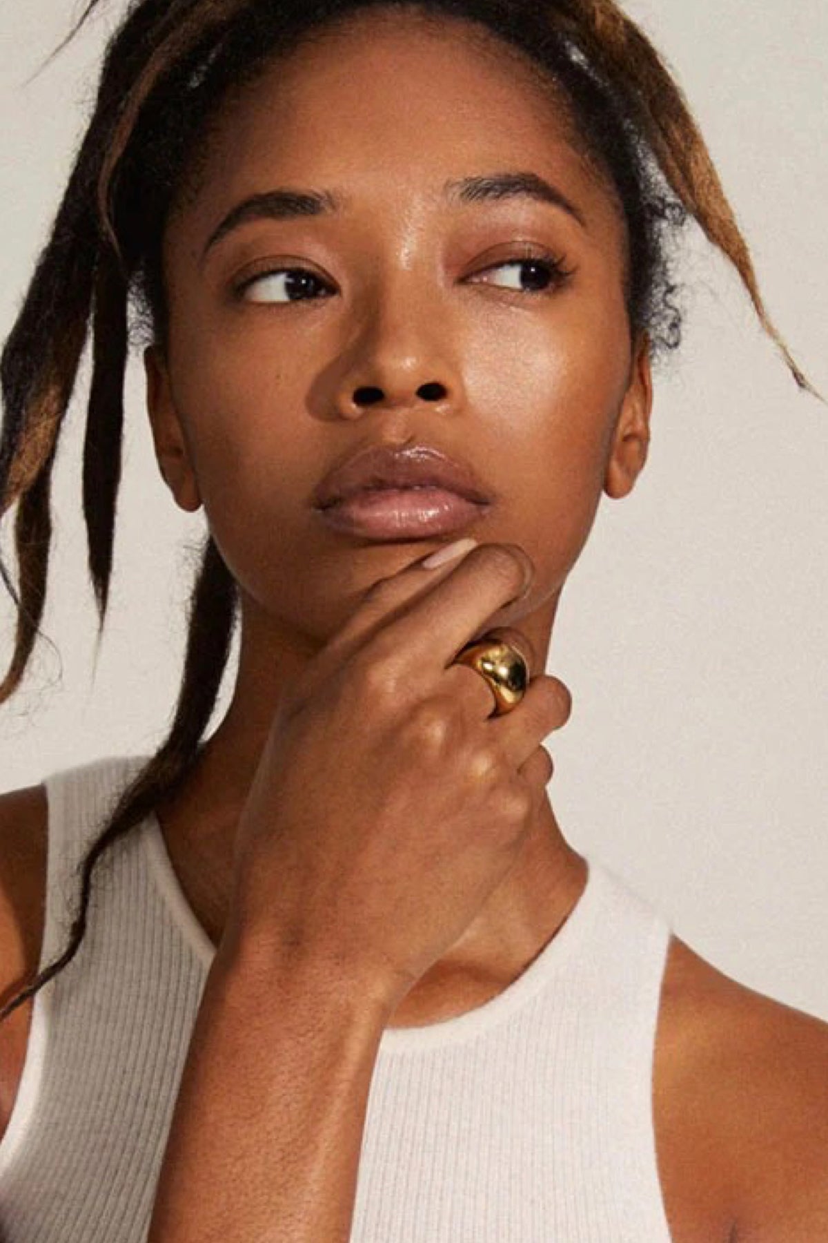 Alexane Recycled Statement Ring, Gold