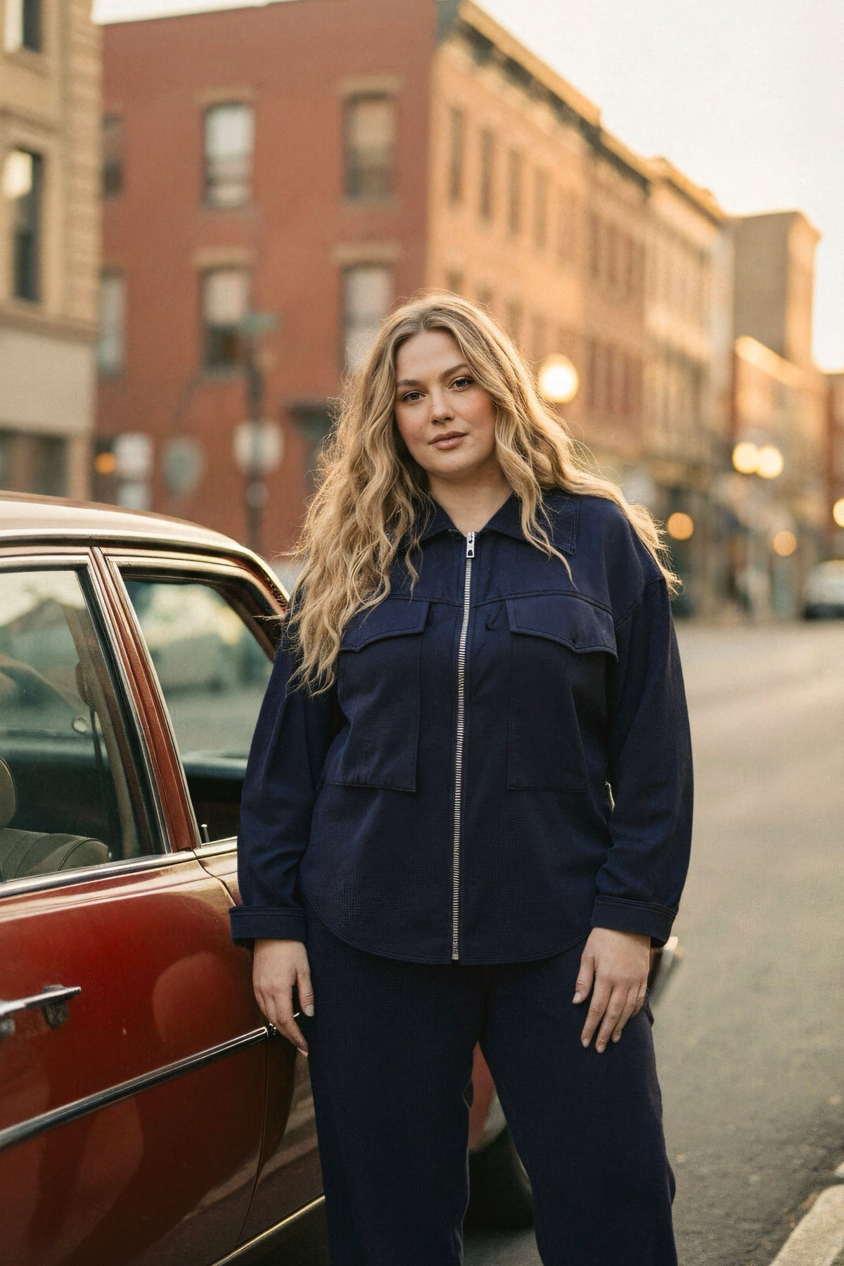 Highland Jacket Midnight Indigo
