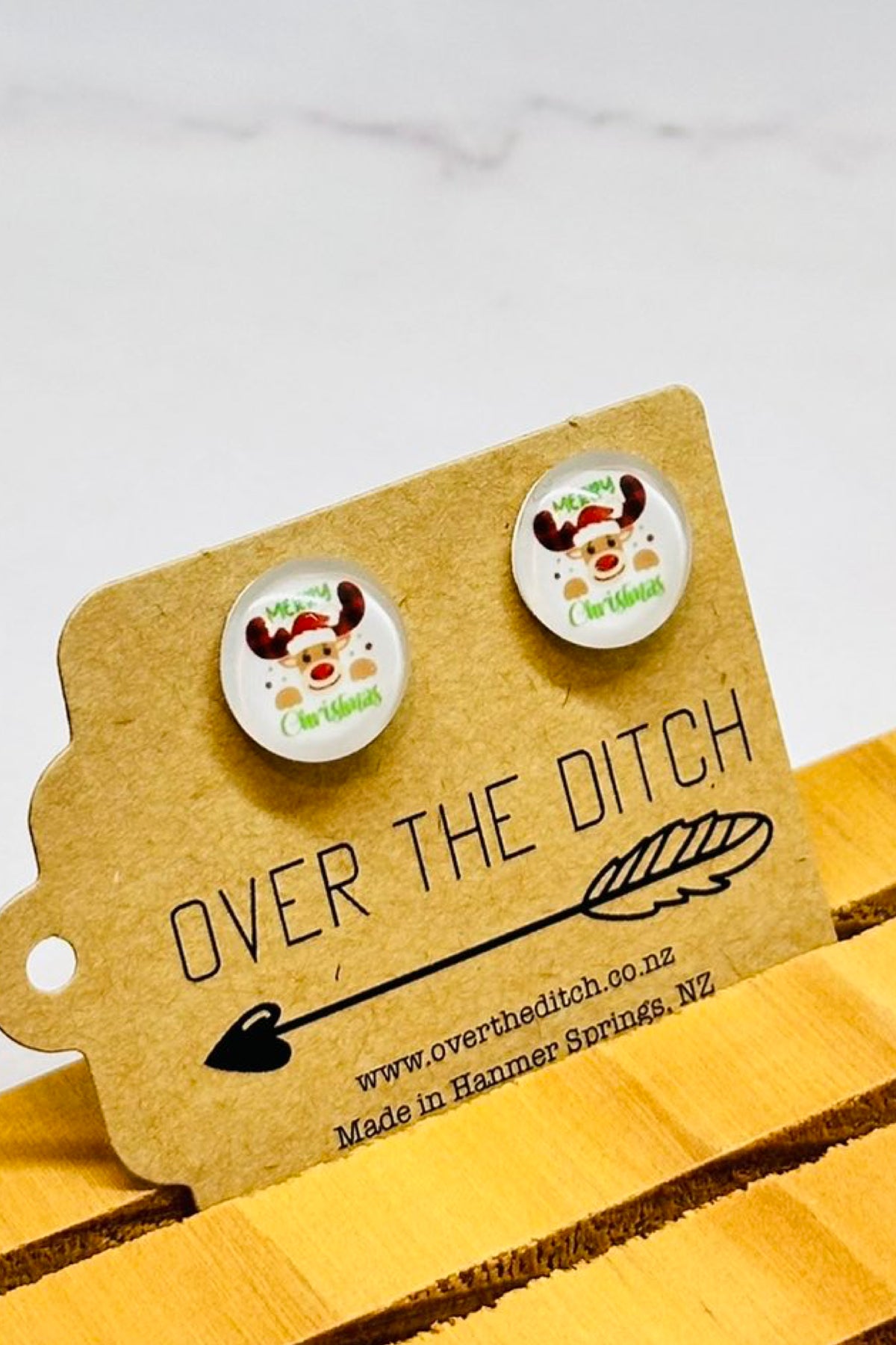 Merry Christmas Studs