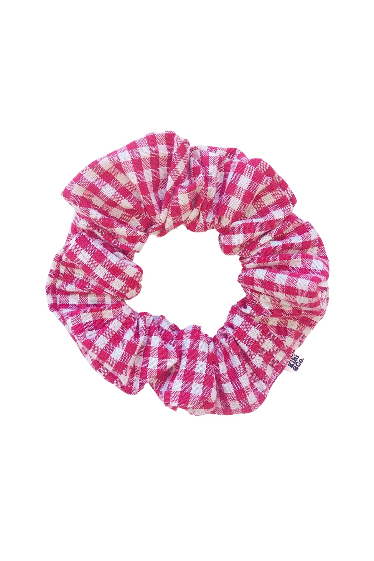 Scrunchie Red Gingham