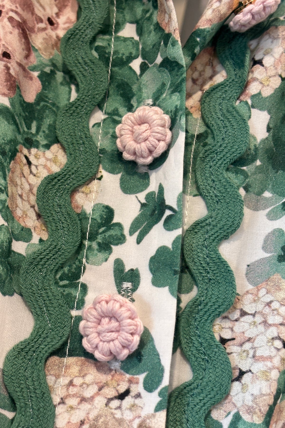 Green Wisteria Shirt