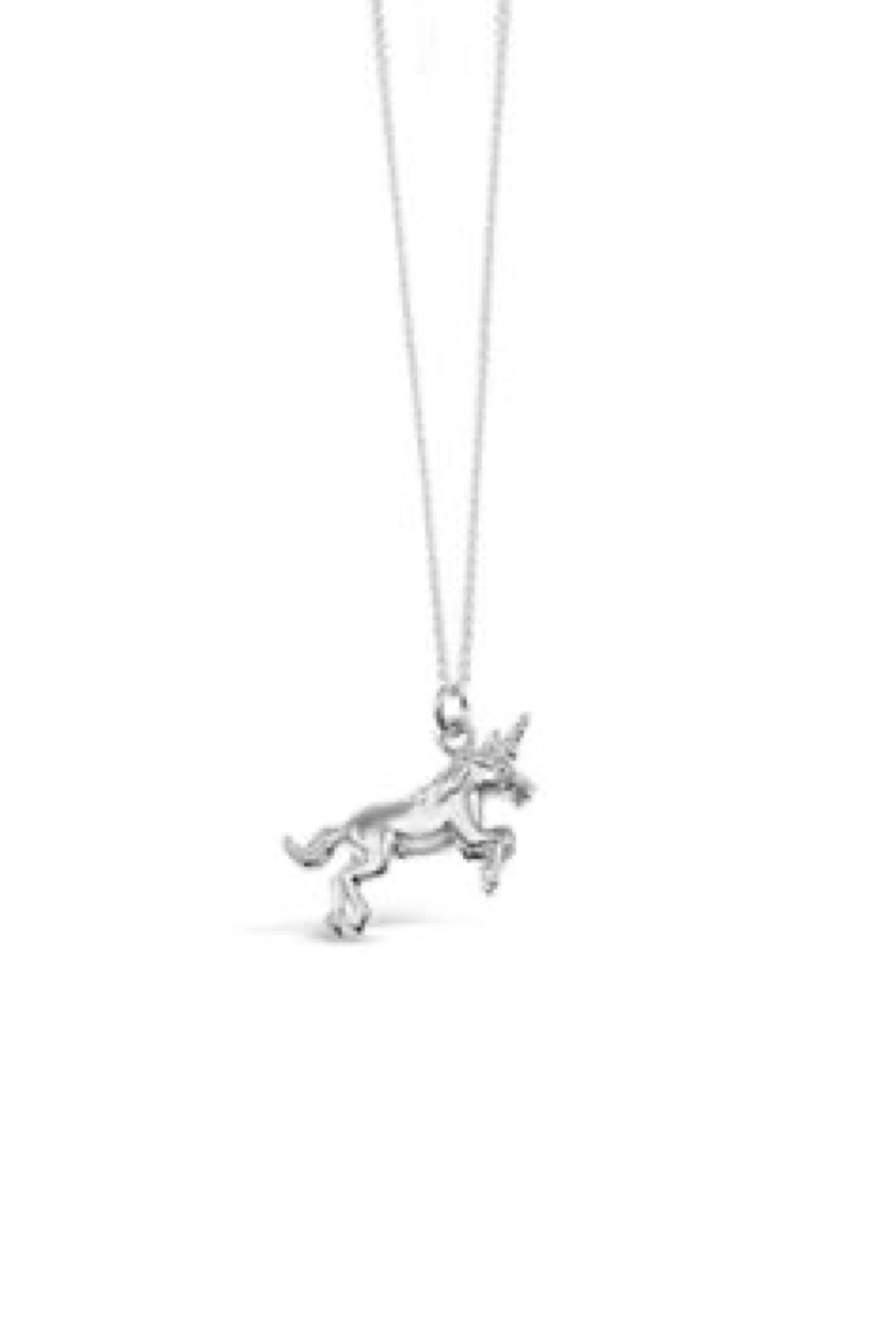 Unicorn Sterling Silver Necklace