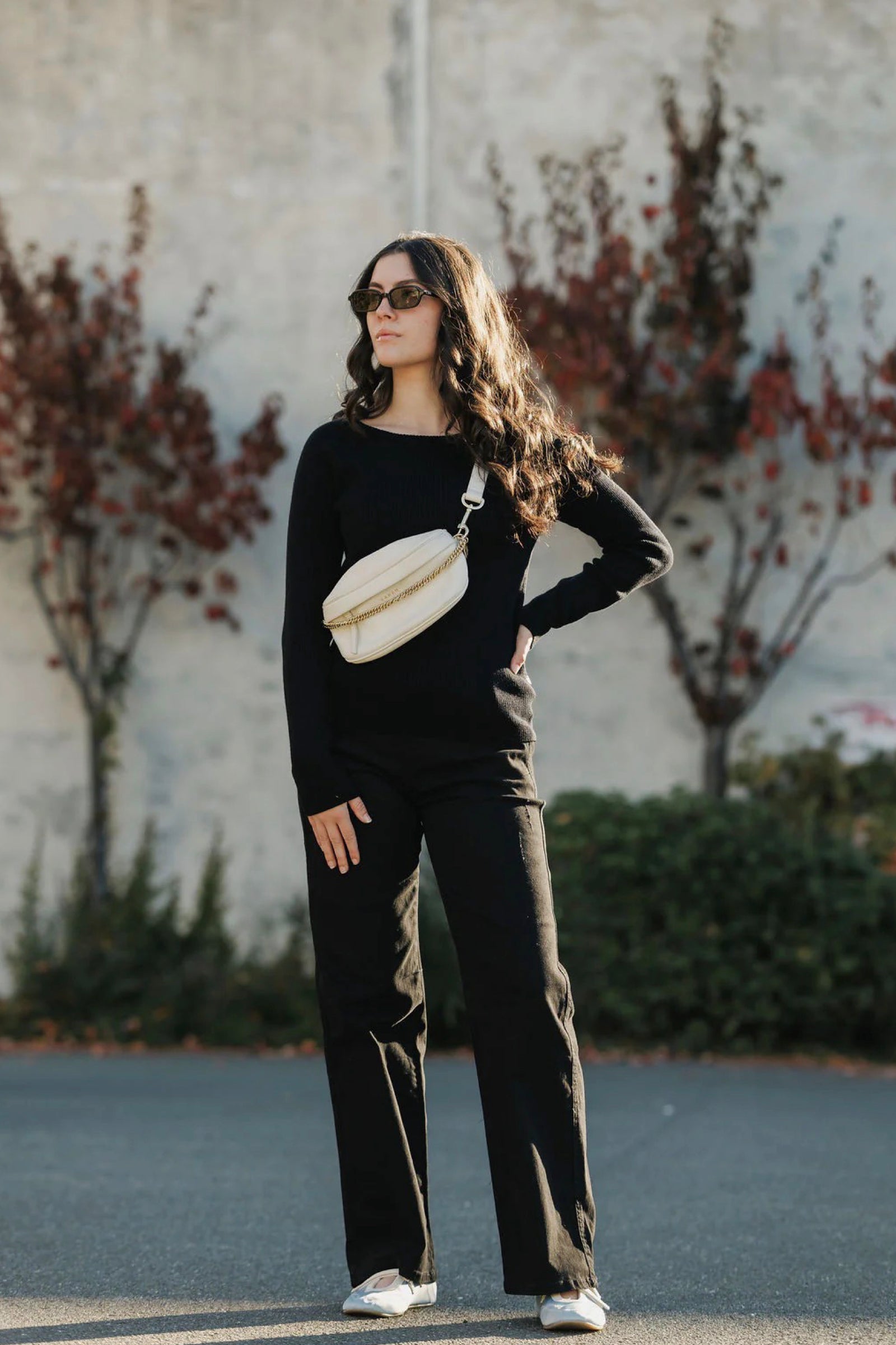 Knox Long Sleeve Top Black