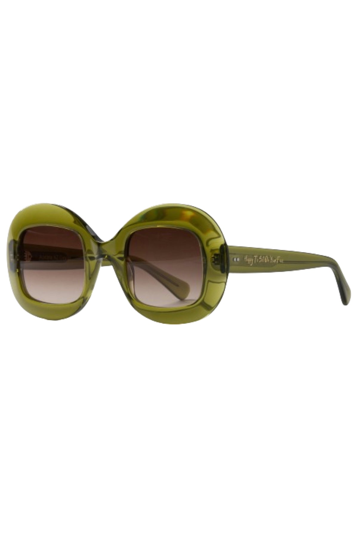 Discernment Olive Sunglasses