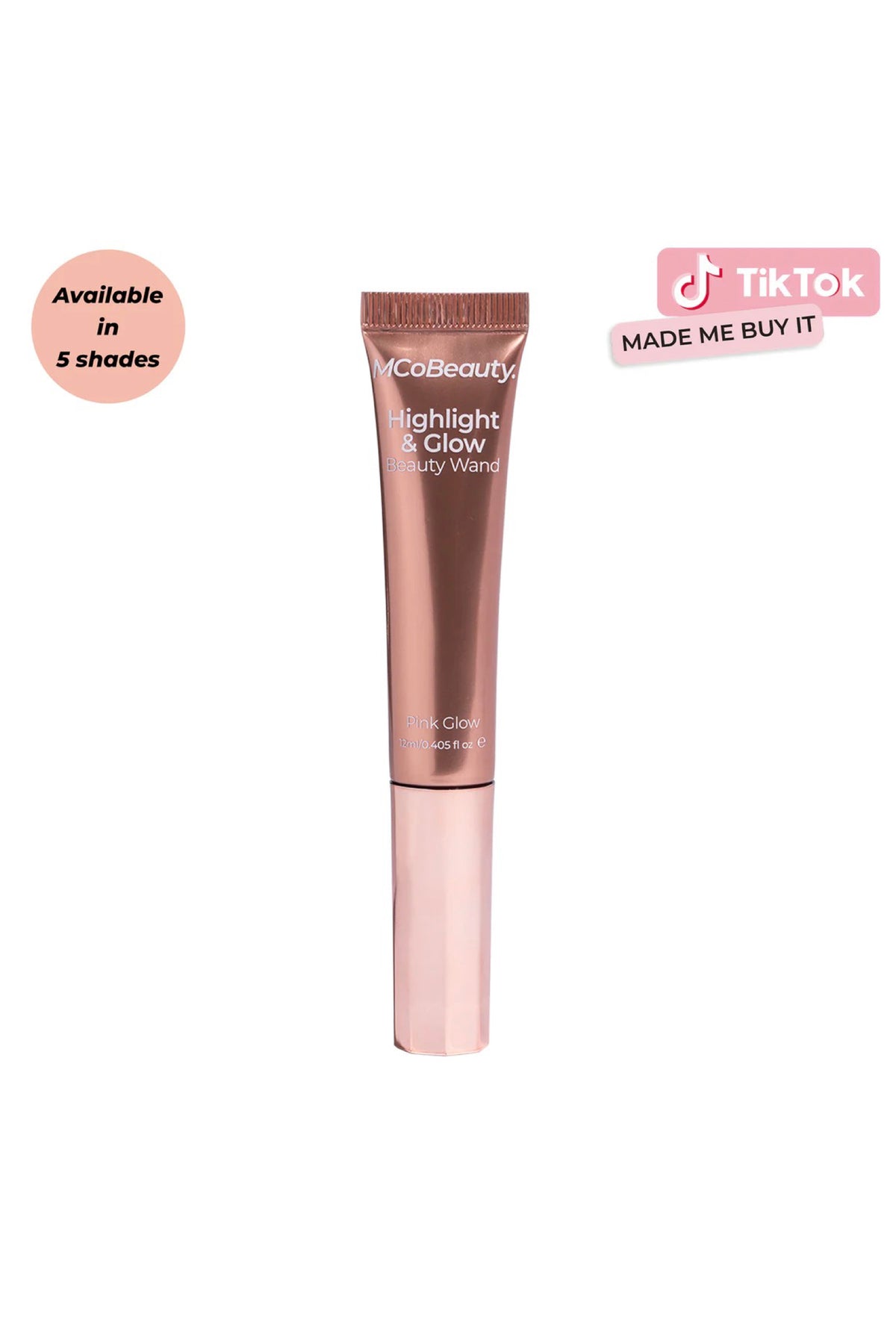 Highlight & Glow Beauty Wand Pink Glow