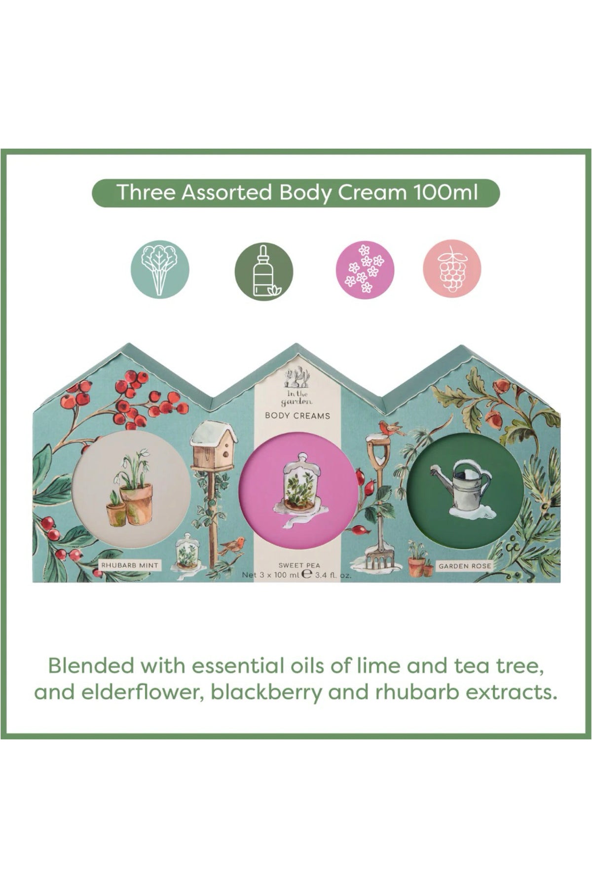 In the Garden Assorted Fragrance Body Creams