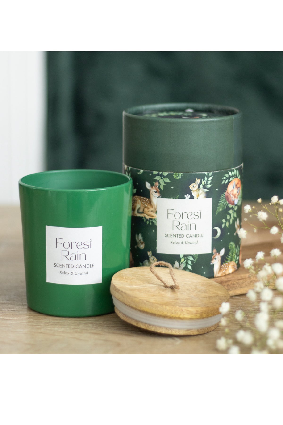 Forest Rain Candle