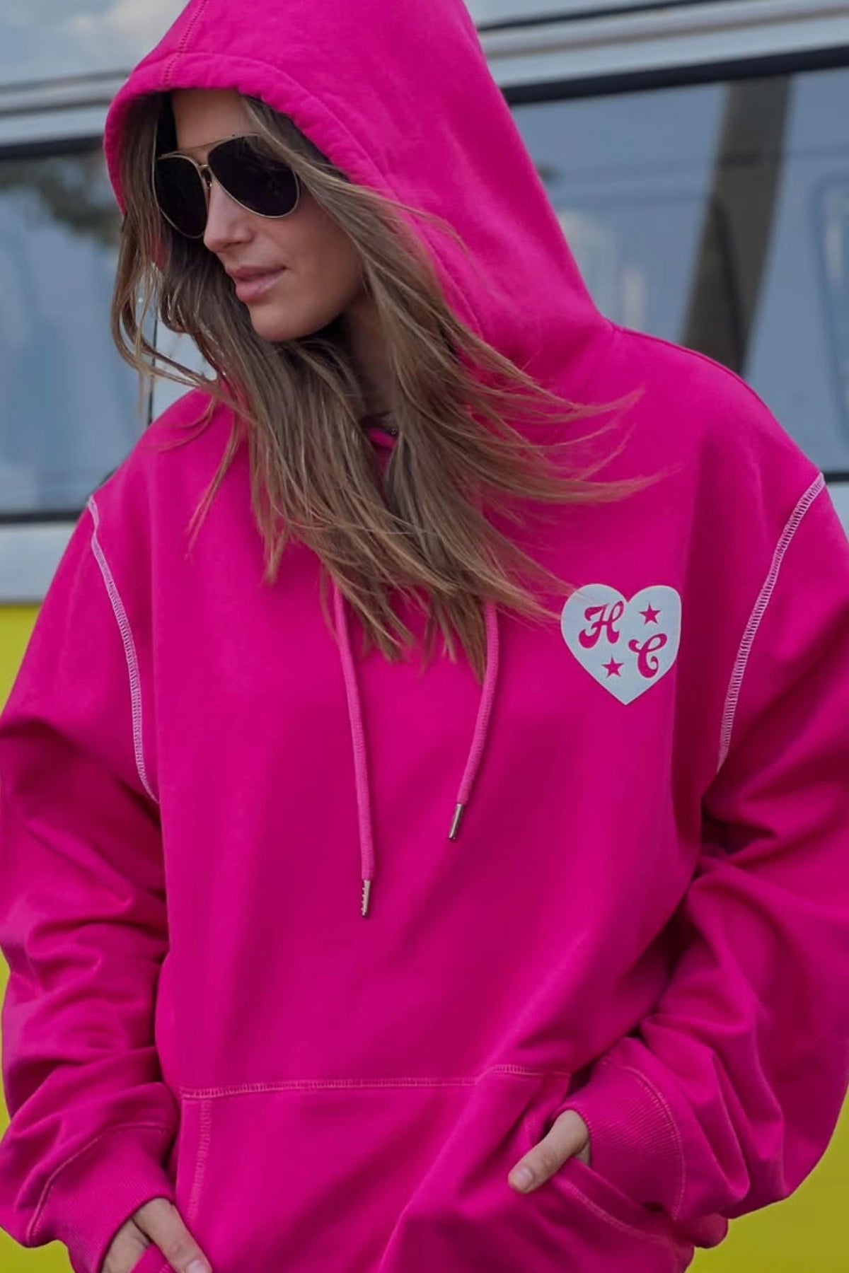 My Boyfriends Oversized Hoodie Pink - PREORDER DELIVERY MID MAY
