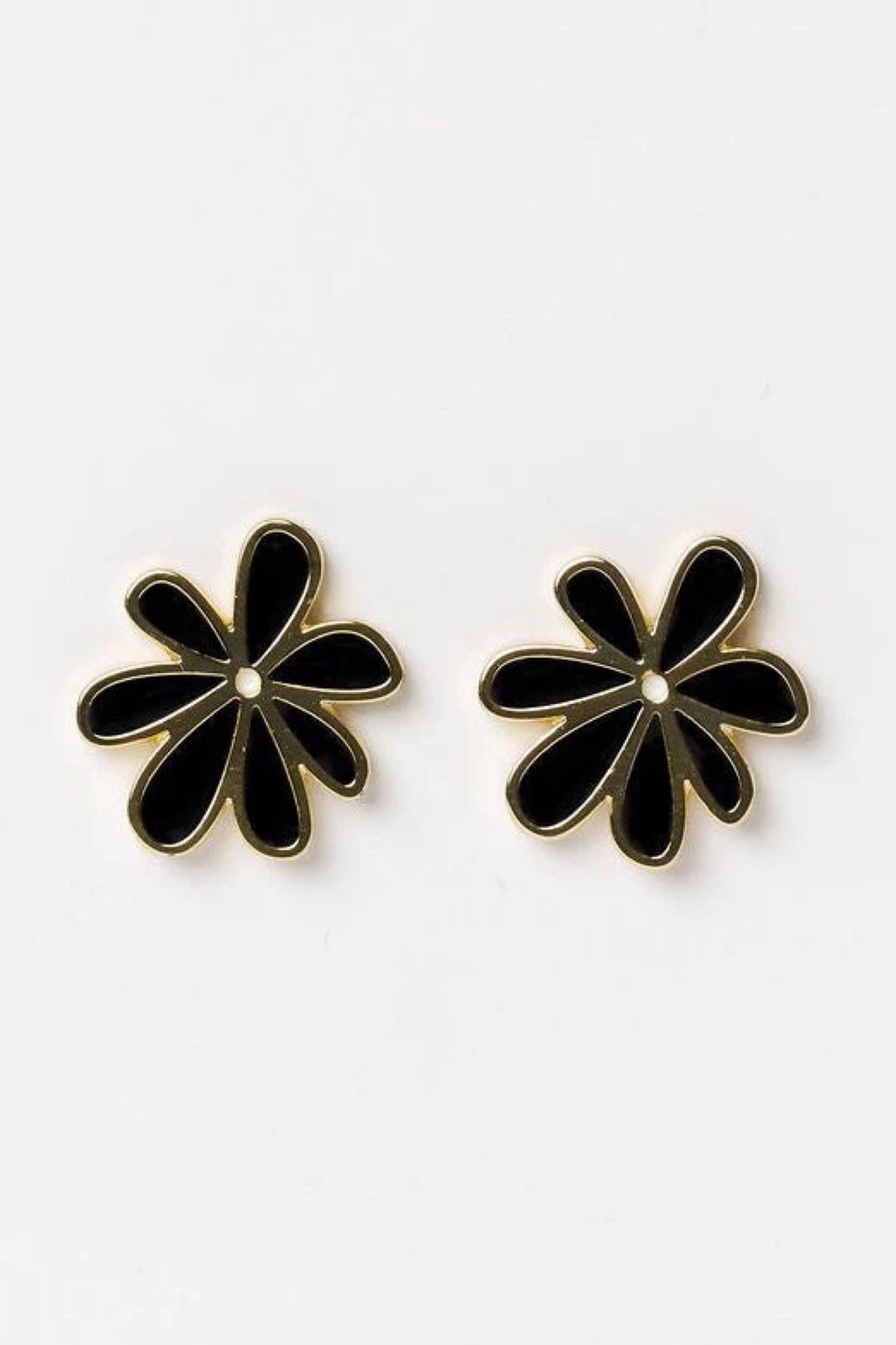 Homelee Studs Black Daisy